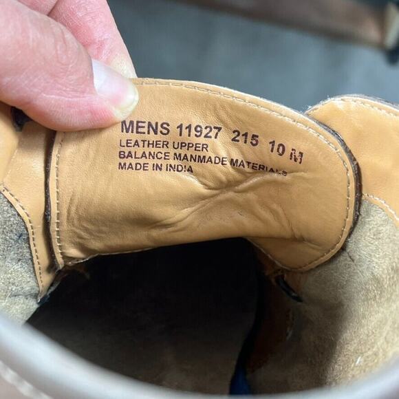 Florsheim Boots Men’s 10M Brown Field Chukka Lace Up Preppy Leather